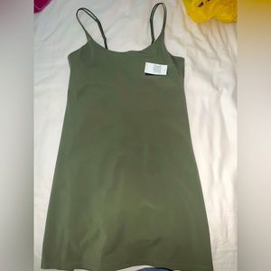olive green abercombie tennis dress